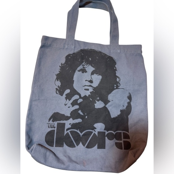 Jim Morrison The Doors Canvas Tote Bag - Picture 1 of 5